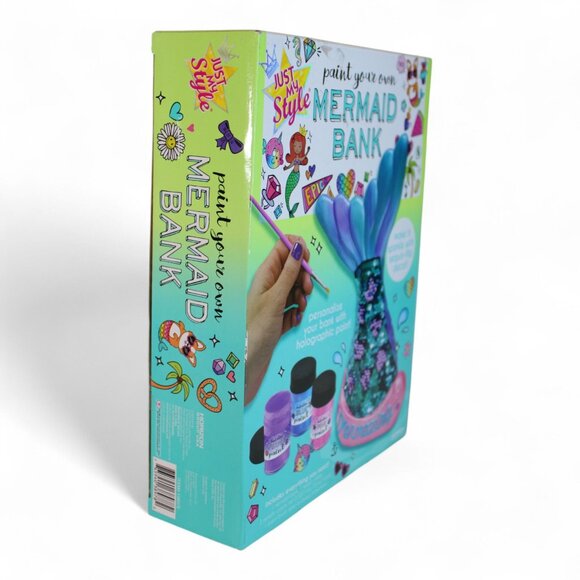Paint Your Own Mermaid Bank Kit By Just My Style - Picture 6 of 6